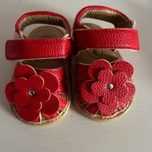 Red Baby Girl Sandals